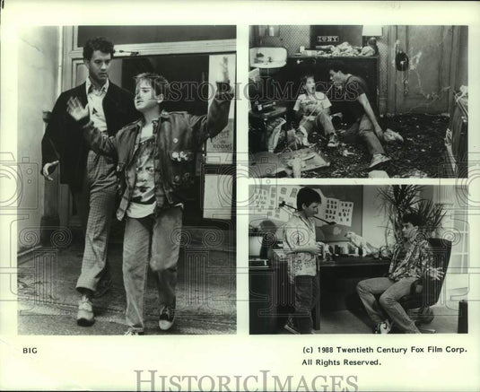 1988 Press Photo Tom Hanks stars in "BIG" - nop34146-Historic Images