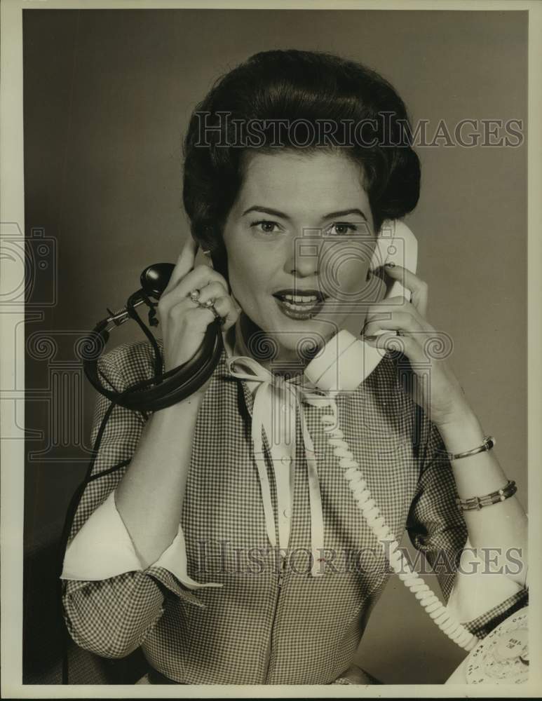 1960 Press Photo Nancy Hanschman, National Political Conventions - Historic Images