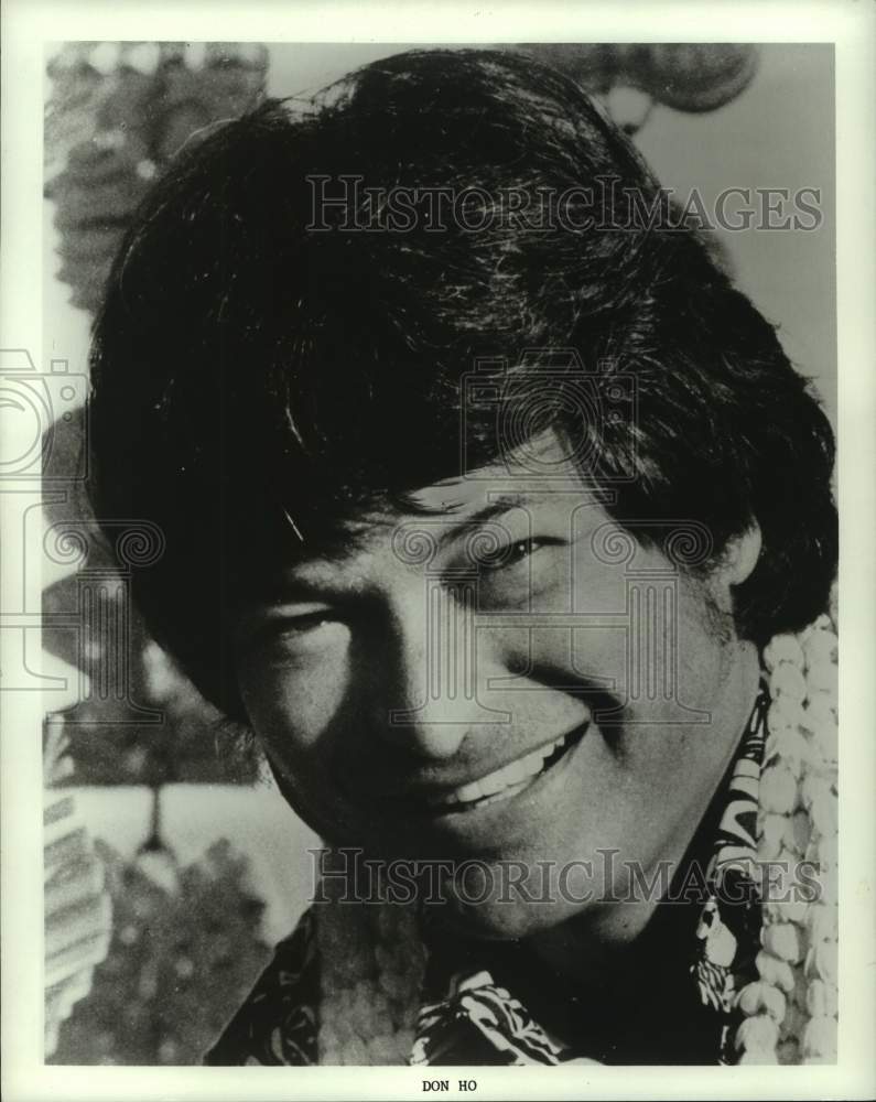 1970 Press Photo Musician Don Ho - Historic Images