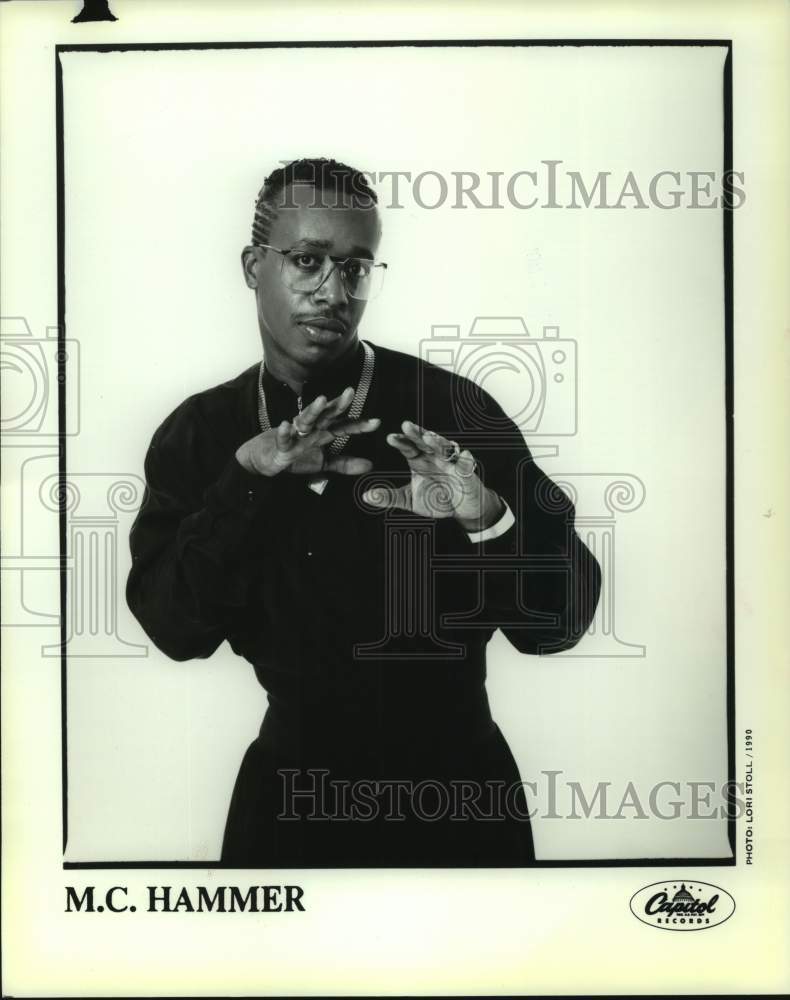 1993 Press Photo M.C. Hammer, rapper - nop35469-Historic Images