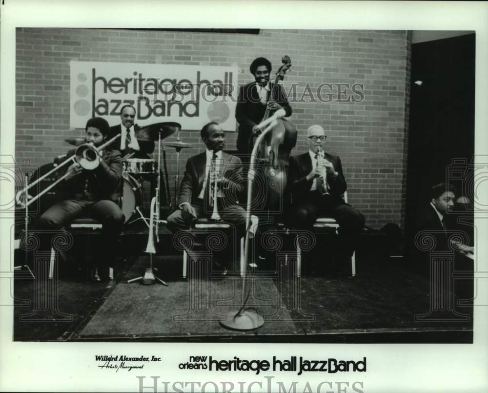 1980 Press Photo New Orleans&#39; Heritage Hall Jazz Band - nop35534-Historic Images