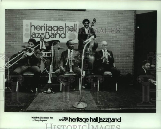 1980 Press Photo New Orleans' Heritage Hall Jazz Band - nop35534-Historic Images