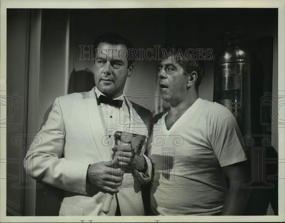 1960 Richard Greene and co-actor-Historic Images