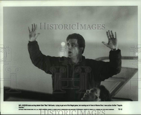 1988 Press Photo Actor Mel Gibson in "Tequila Sunrise" - nop35795-Historic Images