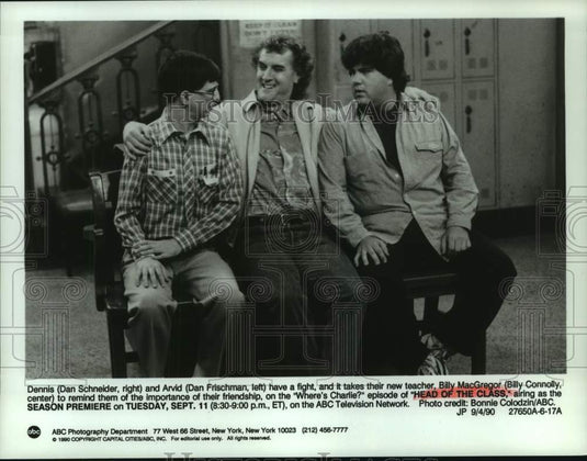 1990 Press Photo Scene from the "Where's Charlie?" episode of "Head Of Class"-Historic Images