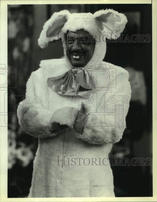 1987 Press Photo Actor Sherman Hemsley in "Amen" on NBC Television Network-Historic Images