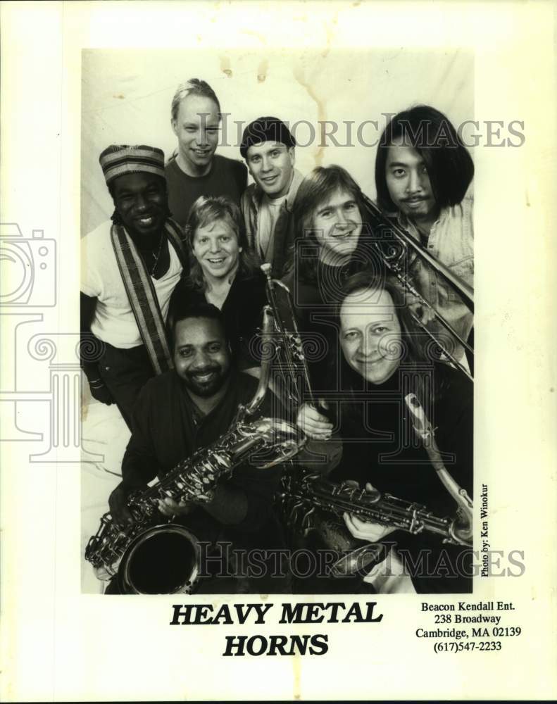 1994 Press Photo Heavy Metal Horns. music group - nop37387-Historic Images