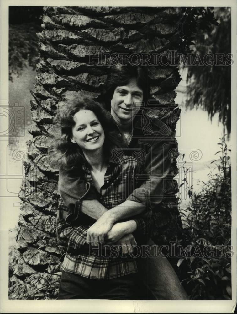 1980 Press Photo Linda Kelsey &amp; &quot;A Perfect Match&quot; co-actor, Michael Brandon-Historic Images