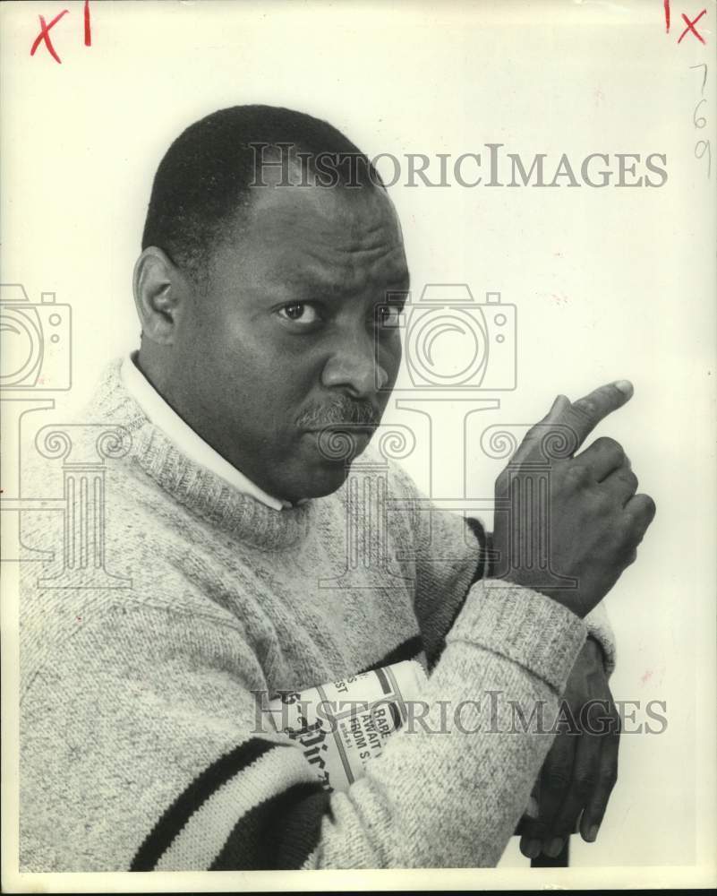 1993 Press Photo Ralph Jones, New Orleans area actor. - nop39134- Historic Images