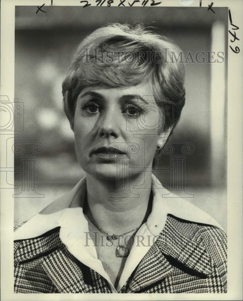 1977 Press Photo Shirley Jones, NBC-TV&#39;s &quot;Movie of the Week&quot; - nop39187-Historic Images