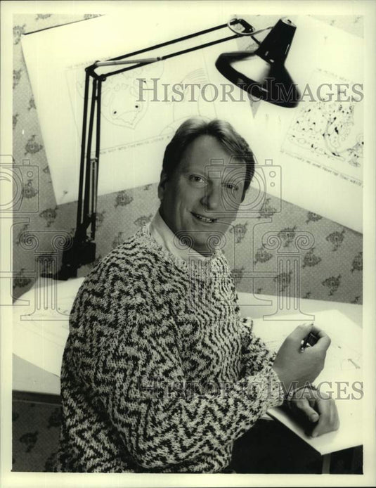 1989 Press Photo Jeffrey Jones, Actor - nop39415-Historic Images