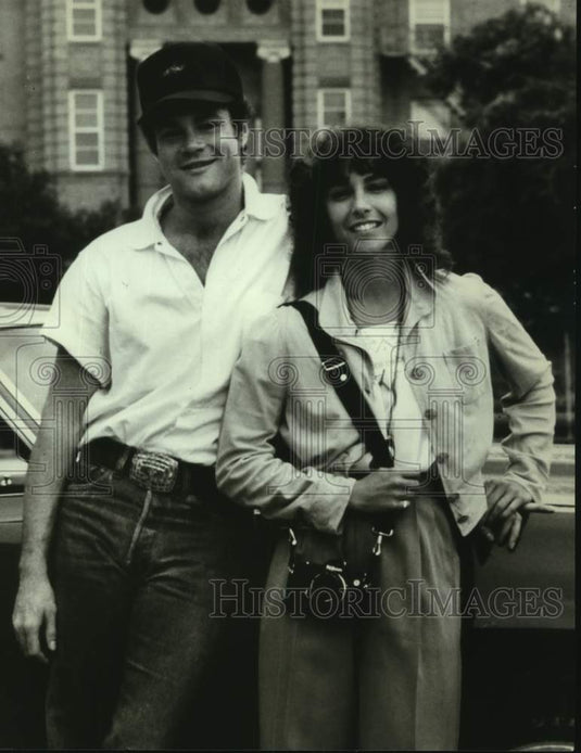1987 Press Photo Kathleen Quinlan and David Keith in "Follow Your Dreams"-Historic Images