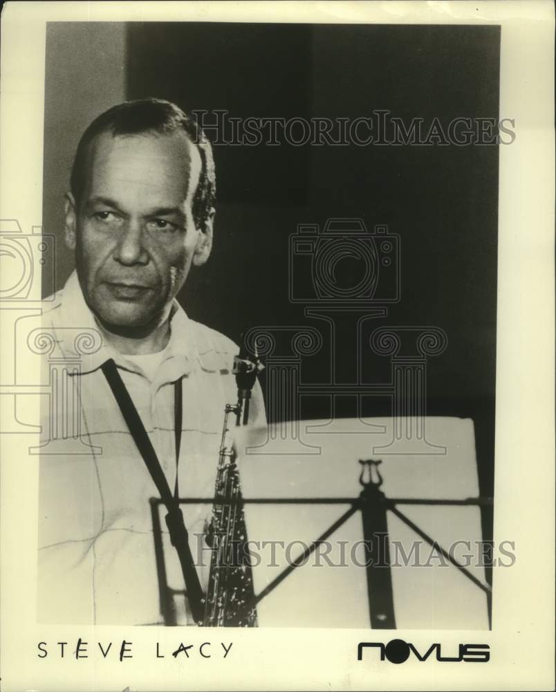 1992 Press Photo Musician Steve Lacy - nop40605-Historic Images