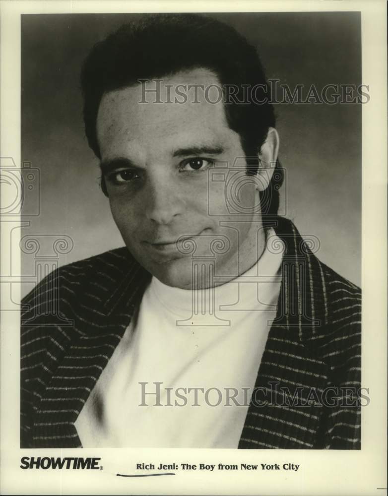1989 Press Photo Rich Jeni: The Boy from New York City - nop40775-Historic Images