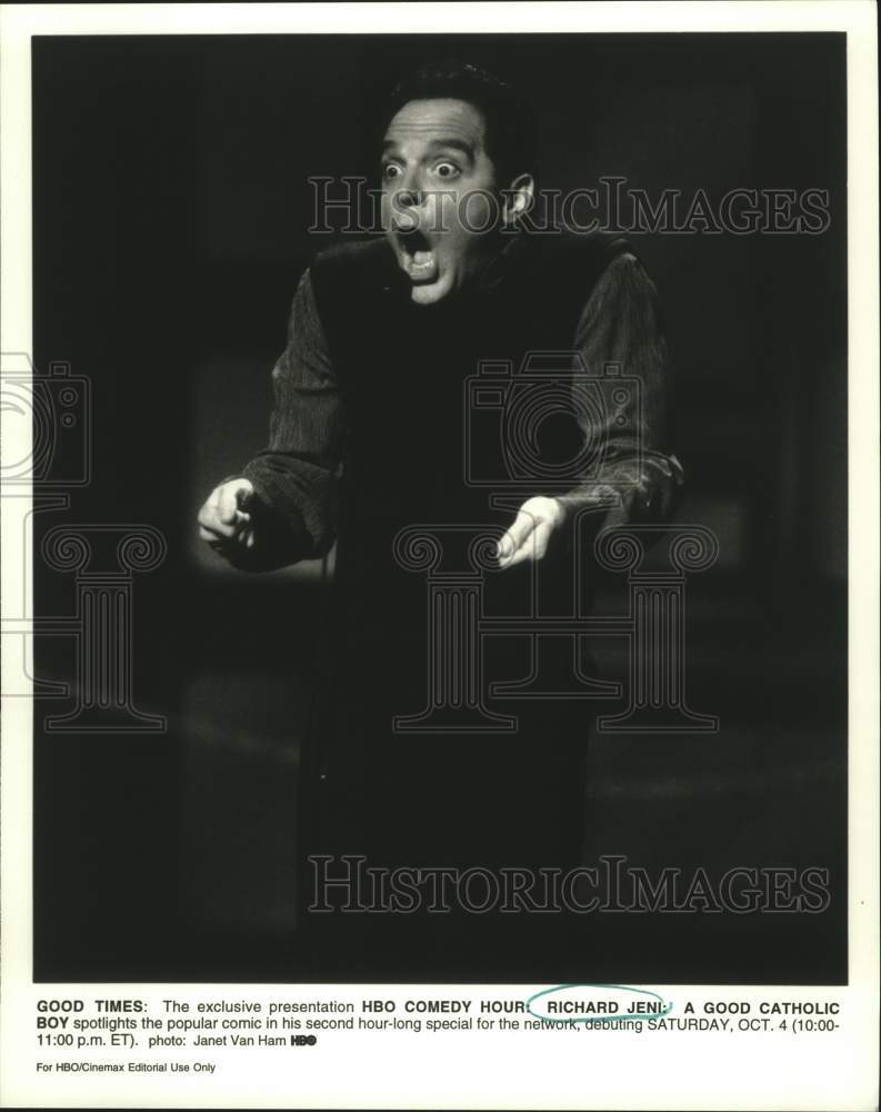 1997 Press Photo HBO Comedy Hour: Richard Jeni: A Good Catholic Boy - nop40902-Historic Images