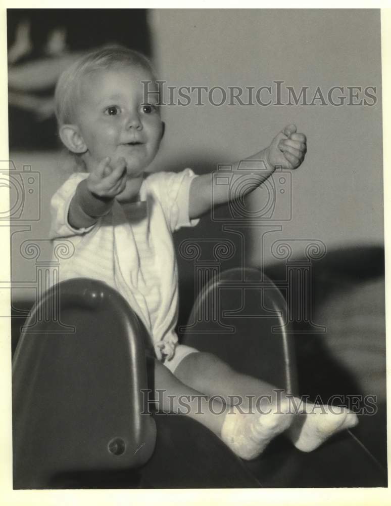 1991 Press Photo Sophie Alexandra Howell, Child actress - nop40954-Historic Images