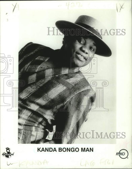 1991 Press Photo Kanda Bongo Man, RYKO Recording Artist - nop41066-Historic Images