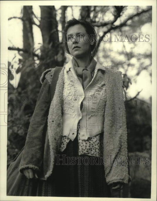 1989 Press Photo Actress Christine Lahti as Zan Cooper in "No Place Like Home"-Historic Images