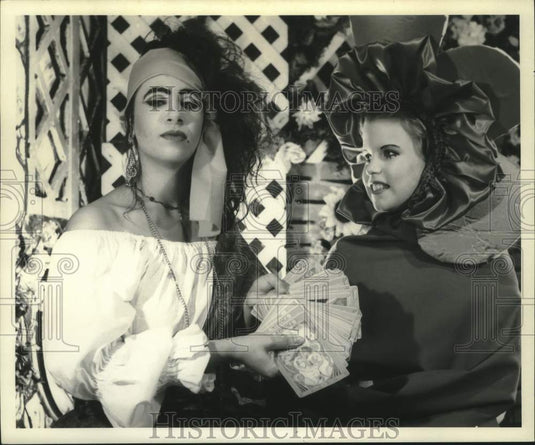 1993 Julie Savory & Emily Antrainer in "The Snow Queen" - Historic Images