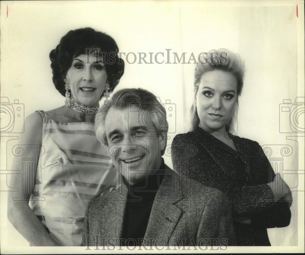 1992 Press Photo Cast of play &quot;Applause&quot; at Le Petit Theatre. - nop41358-Historic Images