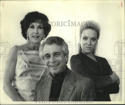 1992 Press Photo Cast of play "Applause" at Le Petit Theatre. - nop41358-Historic Images