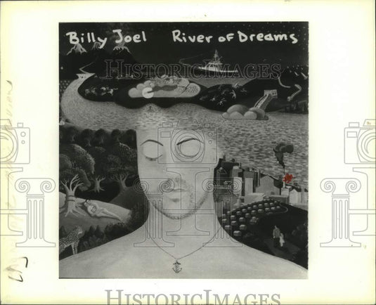 1993 Press Photo Billy Joel's River of Dreams, studio album. - nop41687-Historic Images
