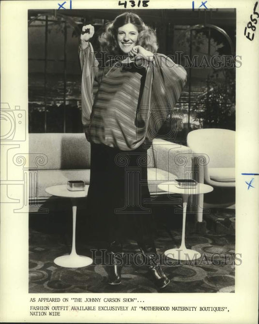 1982 Press Photo Actress Mimi Kennedy, a mom-to-be - nop42276-Historic Images