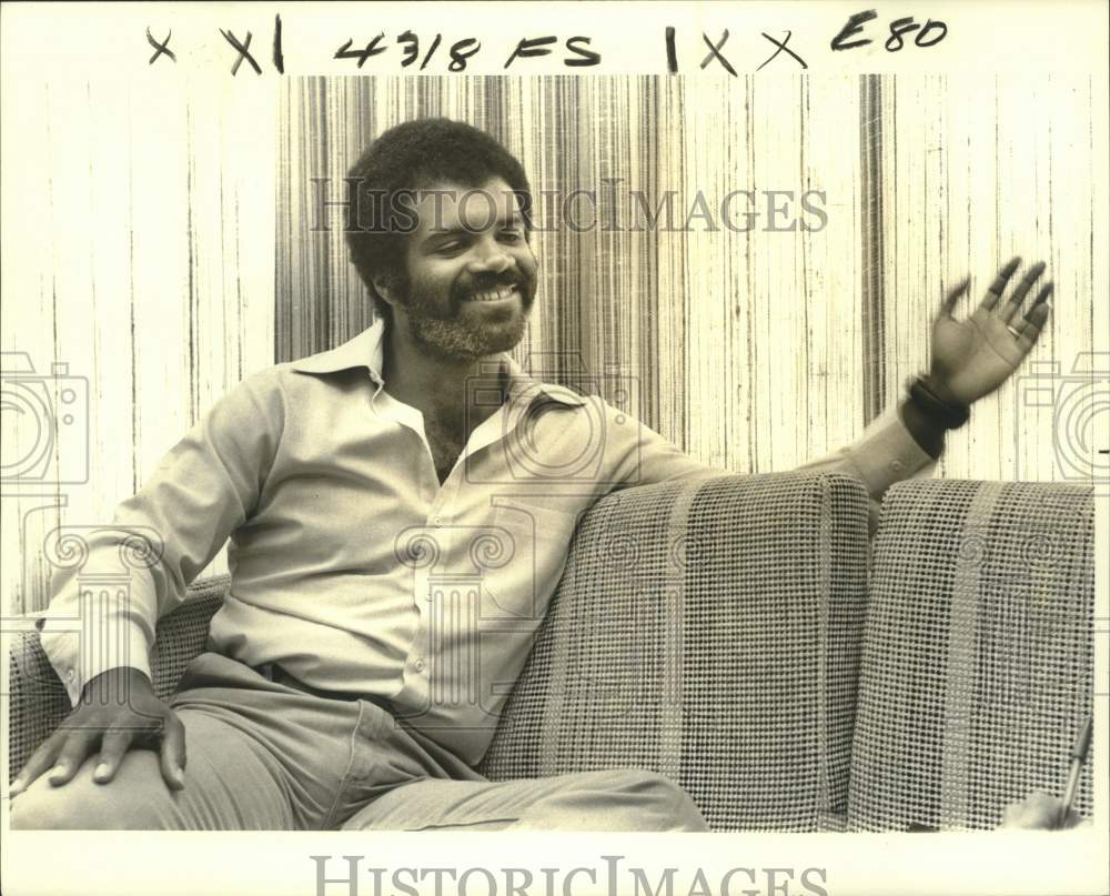 1979 Press Photo Ted Lange in New Orleans to promote The Love Boat. - nop42966-Historic Images
