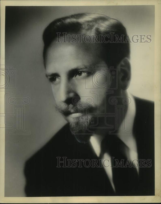 1959 Press Photo Skitch Henderson, Conductor, Pops Orchestra - Historic Images
