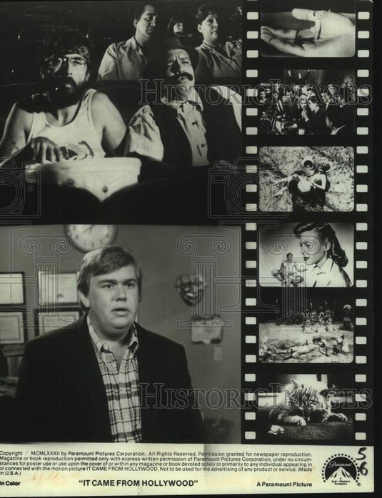 1982 Press Photo Scenes from the movie "It Came From Hollywood" - nop43889-Historic Images