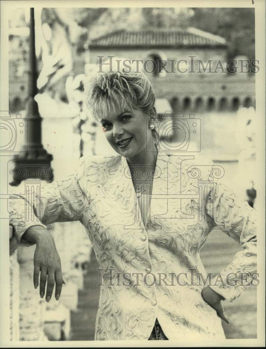 1989 Press Photo Actress Ann Jillian in "Little White Lies" on NBC Television-Historic Images