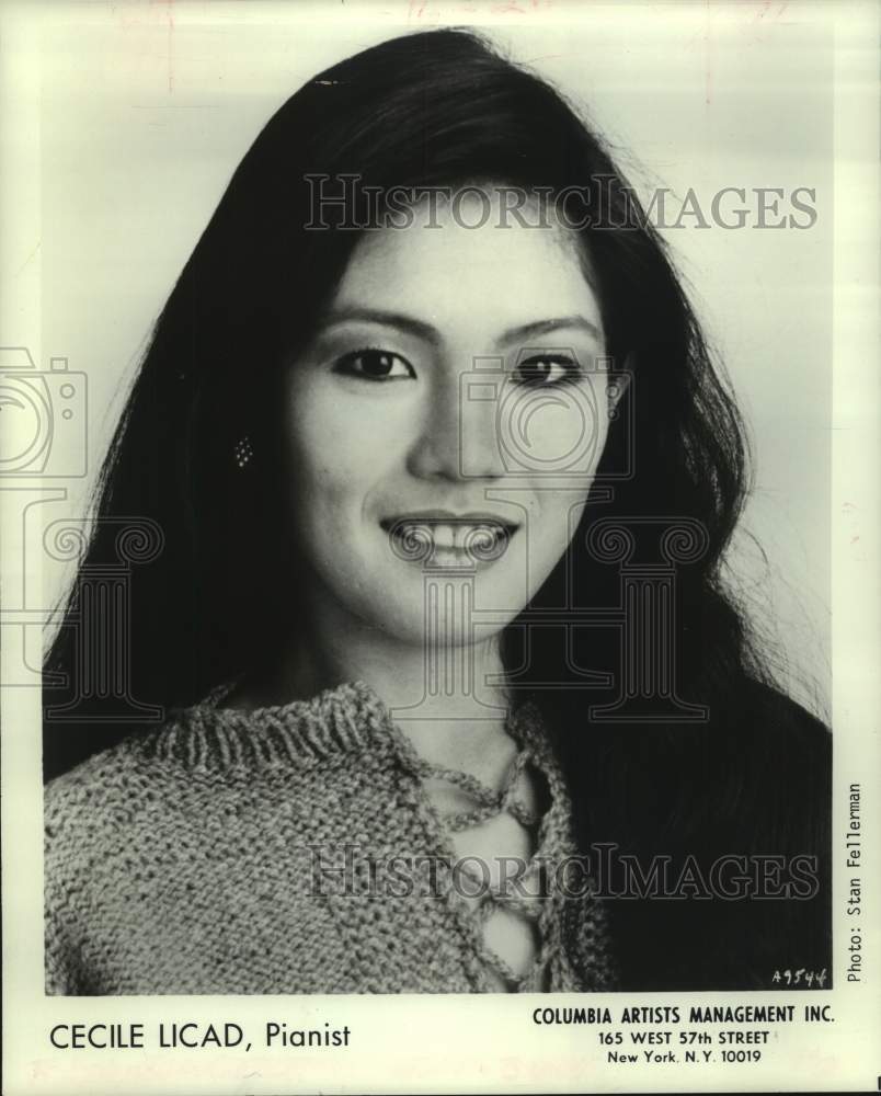 1984 Pianist Cecile Licad - Historic Images