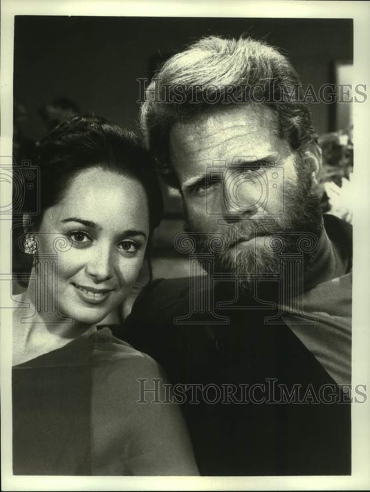 1978 Press Photo Victoria Mallory and Tom Ligon in "The Young and the Restless"-Historic Images
