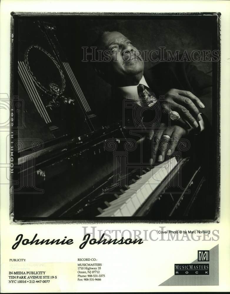 1995 Press Photo Johnnie Johnson - nop45333-Historic Images