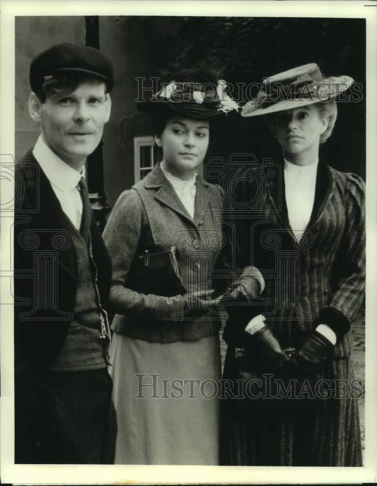 1983 Press Photo Karl Johnson and Cast in &quot;Sons and Lovers&quot; - nop45346-Historic Images