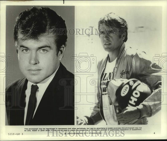 1979 Press Photo Paul Le Mat in "More American Graffiti" set in 1964.-Historic Images
