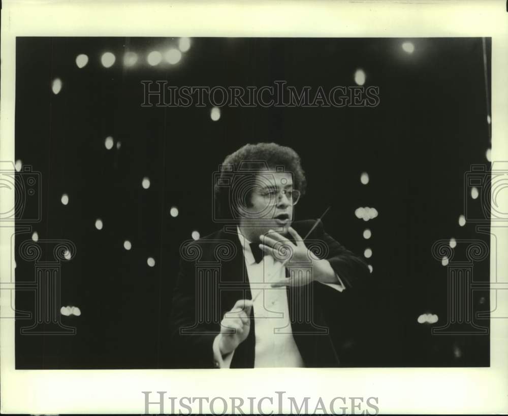 1979 Press Photo James Lavine, Conductor- Rise and Fall of the City of Mahogonny-Historic Images