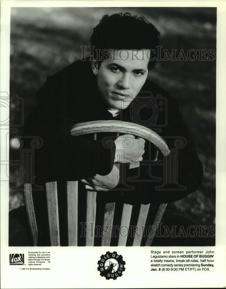 1994 Press Photo John Leguizamo stars in House of Buggin&#39; premiering on Fox-Historic Images