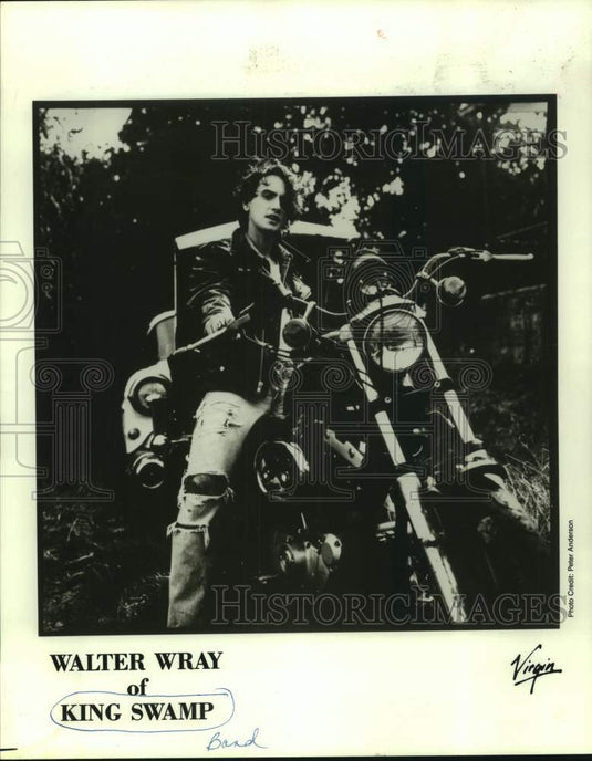 1989 Press Photo Walter Wray of King Swamp band - nop46429-Historic Images