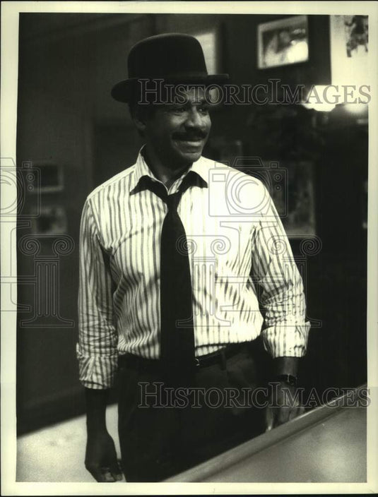 1987 Press Photo Tim Reid stars in "Frank's Place" - nop46636-Historic Images