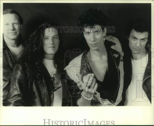 1991 Press Photo The Dino Kruse Band, New Orleans Rock 'N' Soul band - nop47777-Historic Images