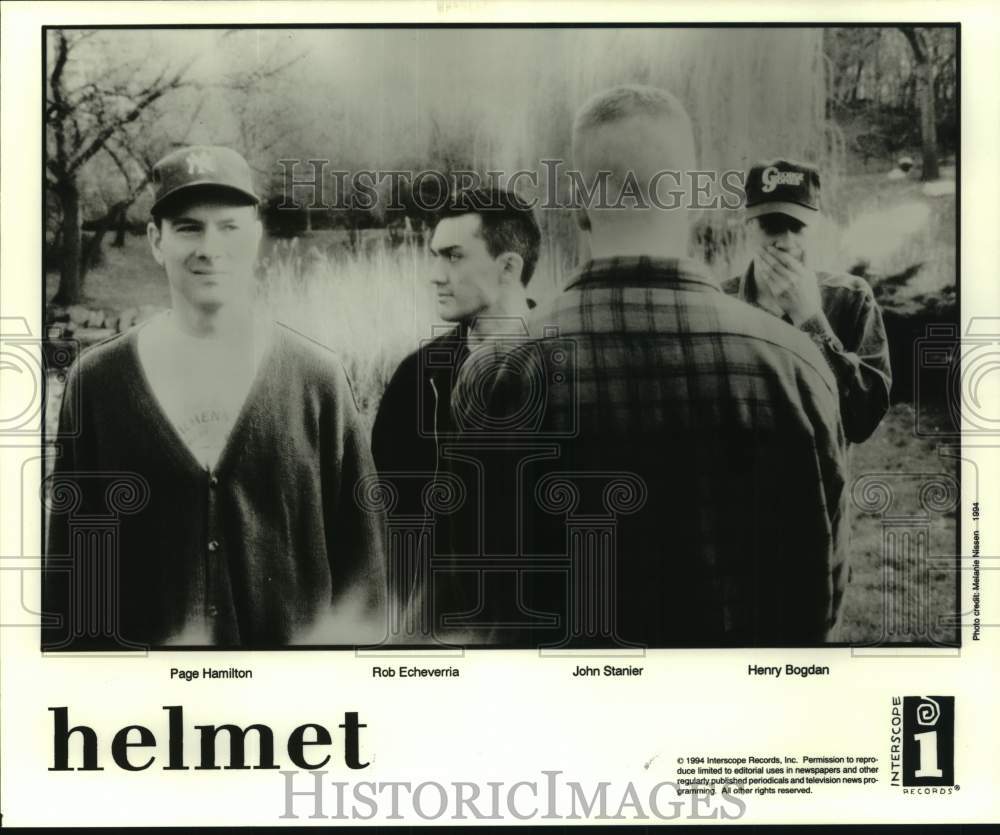 1994 Press Photo Members of the band &quot;Helmet&quot; - nop48125-Historic Images