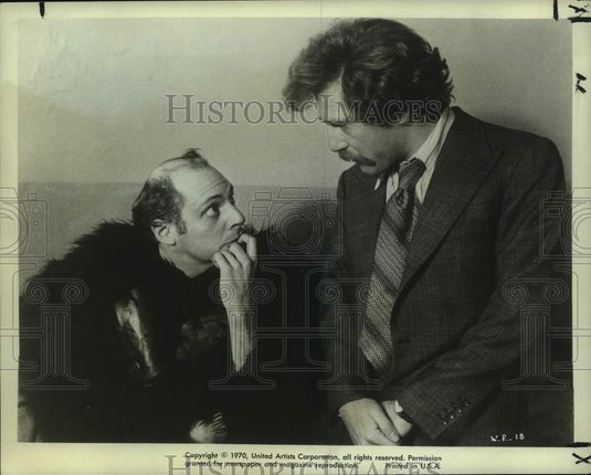 1970 Press Photo Ron Leibman and George Segal star in "Where's Poppa?" - Historic Images