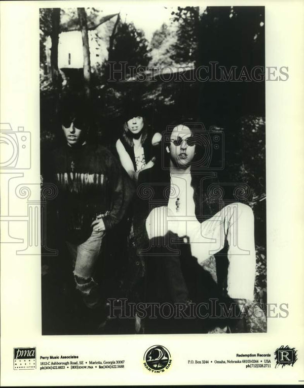 1985 Press Photo Perry Music and Redemption Records' Martin's Dam - no ...