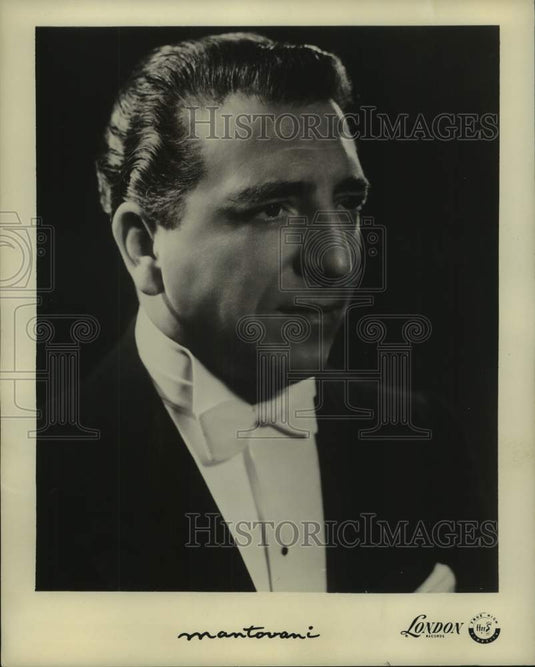 1961 Press Photo Mantovani - Historic Images