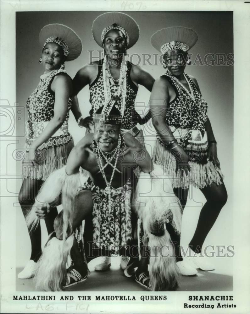 1991 Press Photo Recording artists Mahlathini and the Mahotella Queens-Historic Images