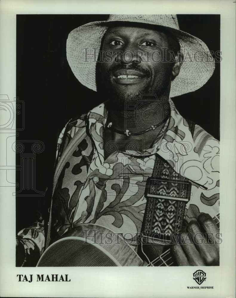 1978 Press Photo Taj Mahal, singer - nop49402-Historic Images