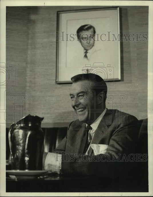1962 Press Photo Ray Milland, Academy Award winner in "Lost Weekend" - Historic Images
