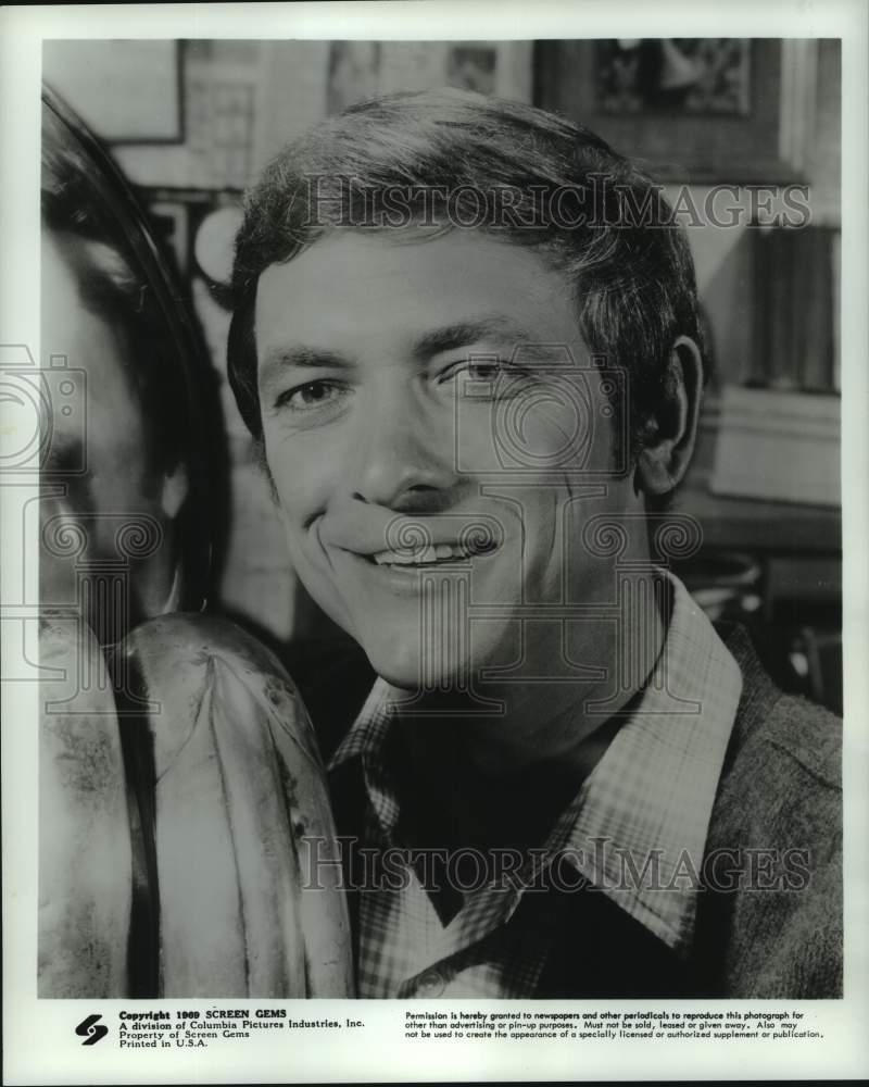 1969 Press Photo Actor Monte Markham as Longfellow Deeds on ABC Television show - Historic Images