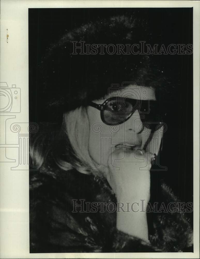 1969 Press Photo Greek Actress in Melina Mercouri in Rome, Italy - Historic Images